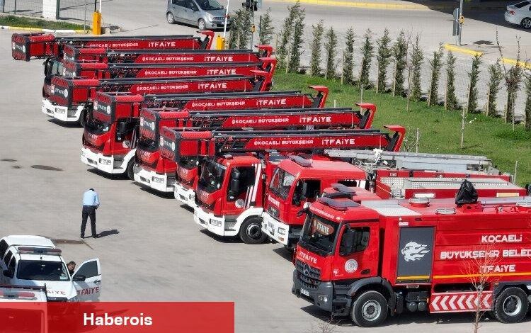 Kocaeli'de yeni araçlar İtfaiyenin gücüne güç katacak - Haberois Kocaeli'de yeni araçlar İtfaiyenin gücüne güç katacak