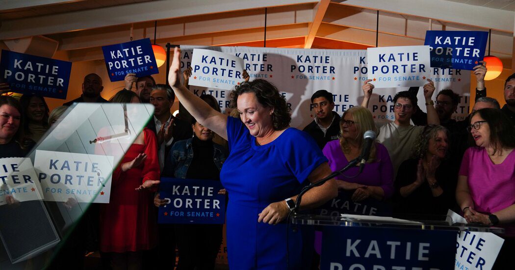 Kongrenin Yükselen Yıldızı Katie Porter, Başka Bir Koltuğa Sahip Olmadı