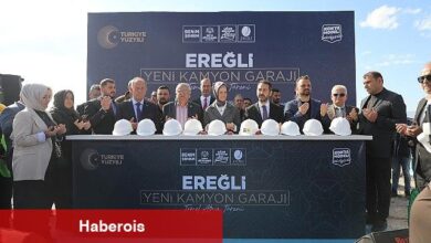 Konya Büyükşehir Ereğli'ye Kamyon Garajı Kazandırıyor