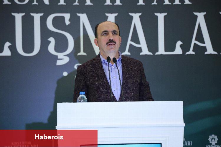 Konya’daki dezavantajlı gruplar ve aileleri iftarda buluştu