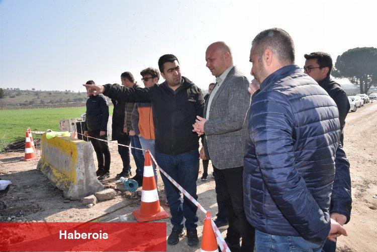 Manisa Şehzadeler'de Sarma Çayı Köprüsü ayağa kaldırılıyor