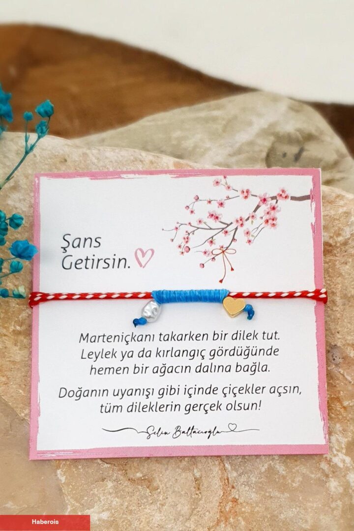 Marteniçka bileklik modelleri! Marteniçka bileklik ne vakit takılır ve özellikleri neler