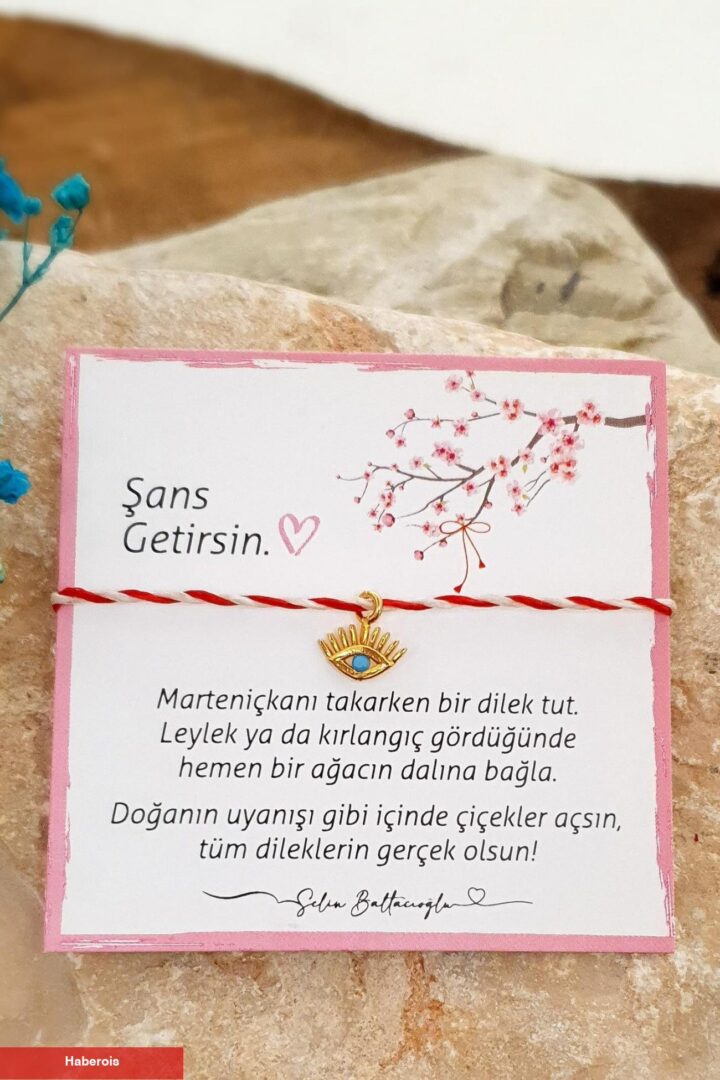 Marteniçka bileklik modelleri! Marteniçka bileklik ne vakit takılır ve özellikleri neler