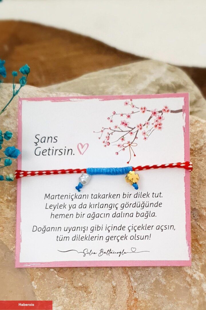 Marteniçka bileklik modelleri! Marteniçka bileklik ne vakit takılır ve özellikleri neler