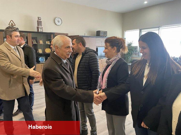 Mehmet Özcan’dan, Keşan Belediye Başkanı Mustafa Helvacıoğlu’na ziyaret