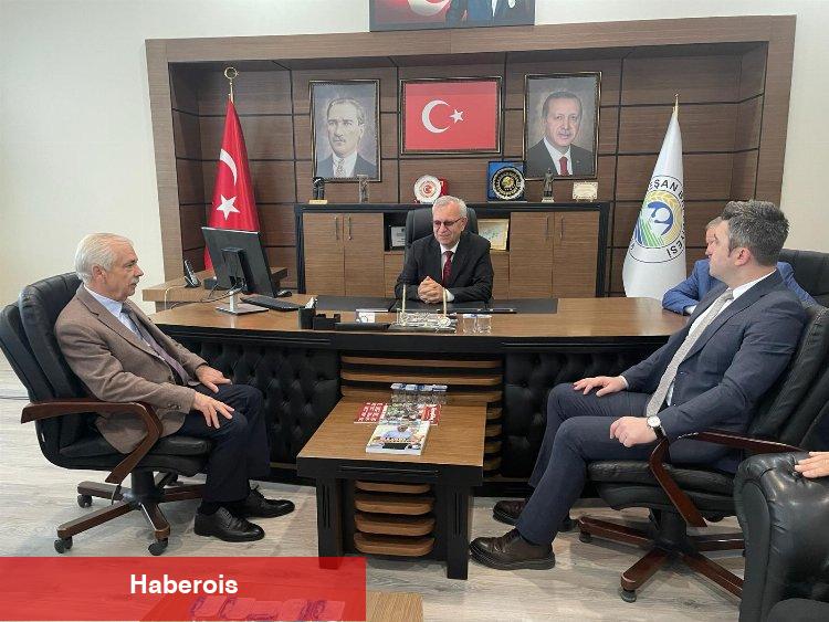 Mehmet Özcan’dan, Keşan Belediye Başkanı Mustafa Helvacıoğlu’na ziyaret
