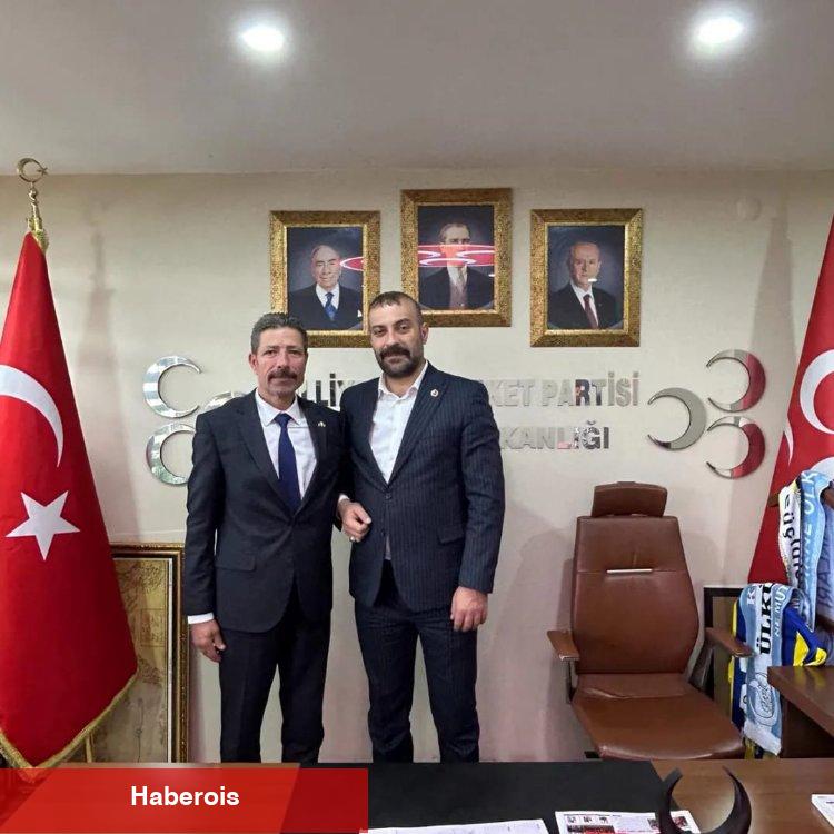 MHP Keşan’dan İl Başkanı Emre Tokluoğlu’na ziyaret