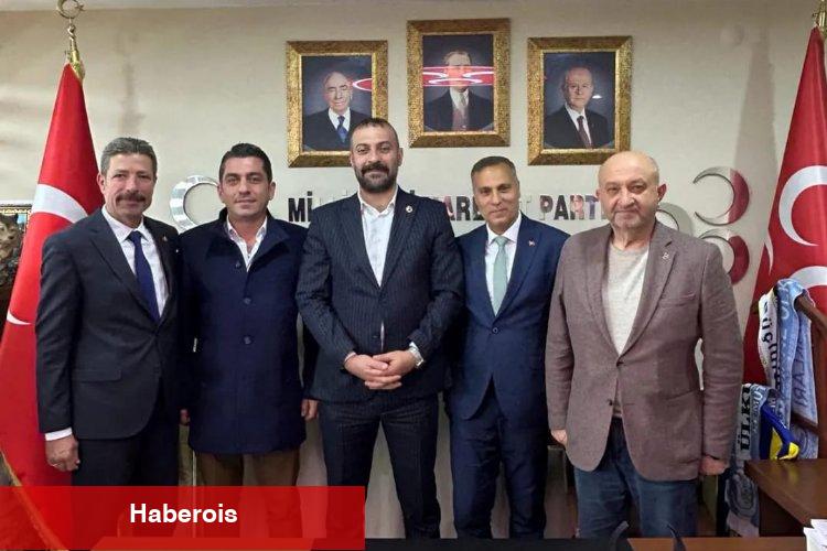 MHP Keşan’dan İl Başkanı Emre Tokluoğlu’na ziyaret