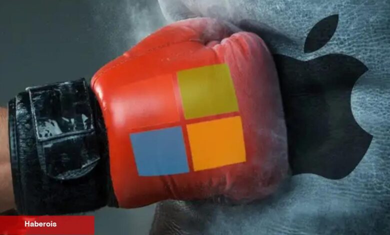 Microsoft Apple'a meydan okudu! Artık gelin! - Haberois Microsoft Apple'a meydan okudu! Artık gelin!