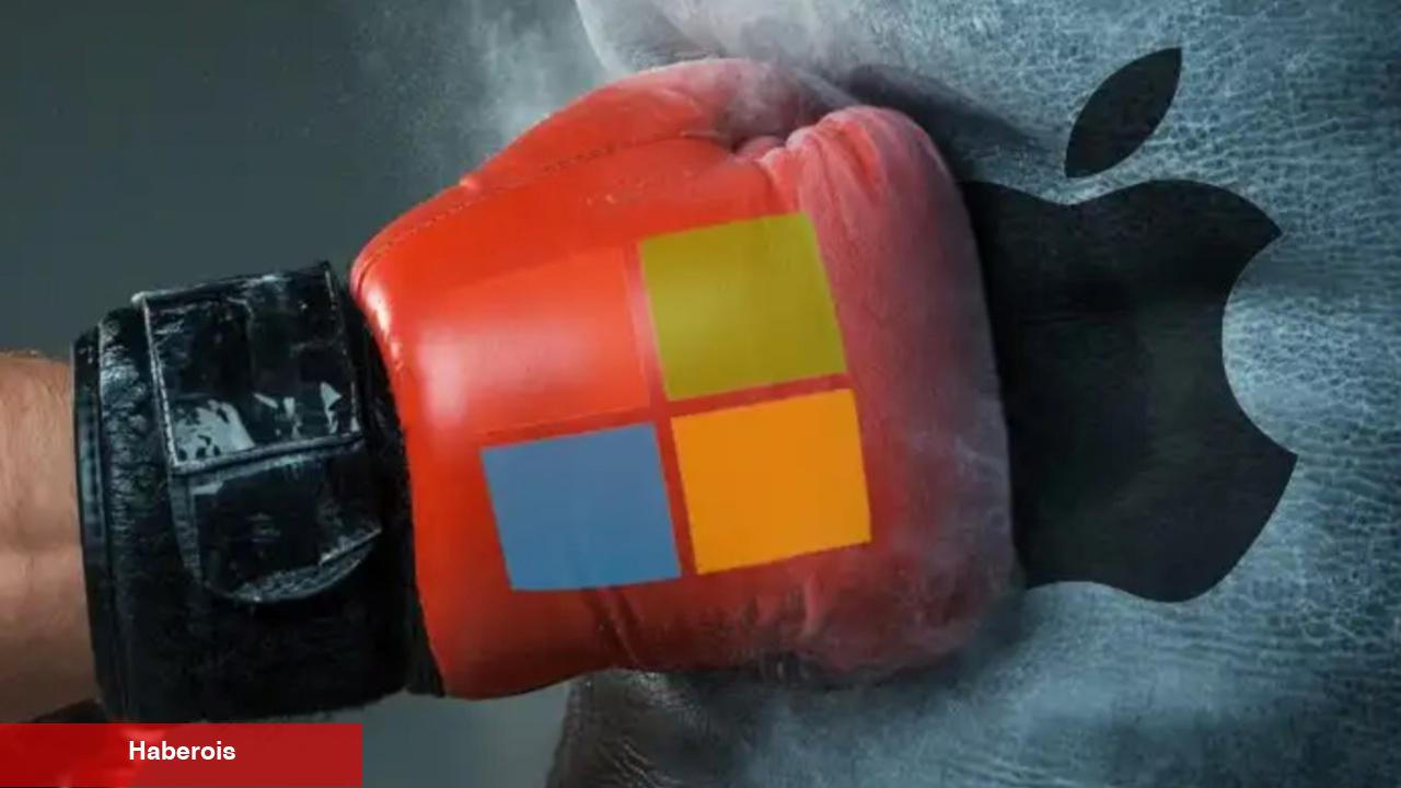 Microsoft Apple'a meydan okudu! Artık gelin!
