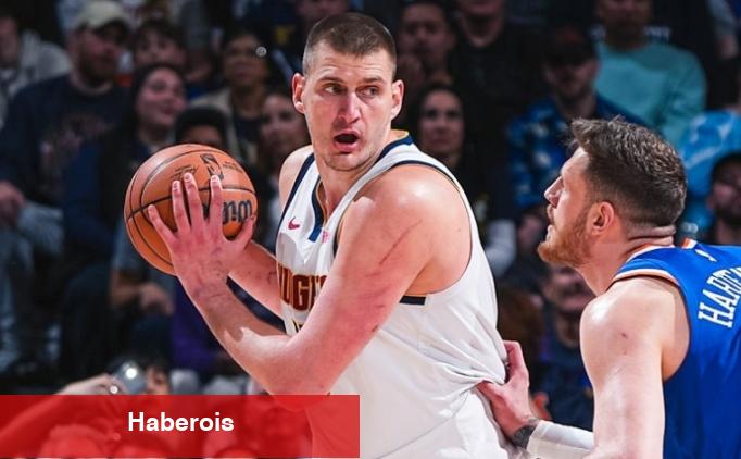 NBA'de Nikola Jokic "triple-double" yaptı, Denver Nuggets kazandı