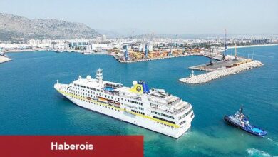 QTerminals Antalya Limanı, yılın ilk kruvaziyer gemisi olan Hamburg'u ağırladı