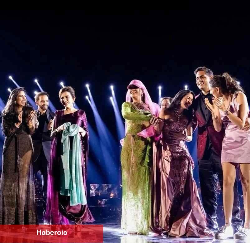 Rihanna, Hintli Milyarderin düğün partisinde sahne aldı! Ünlüler akın etti