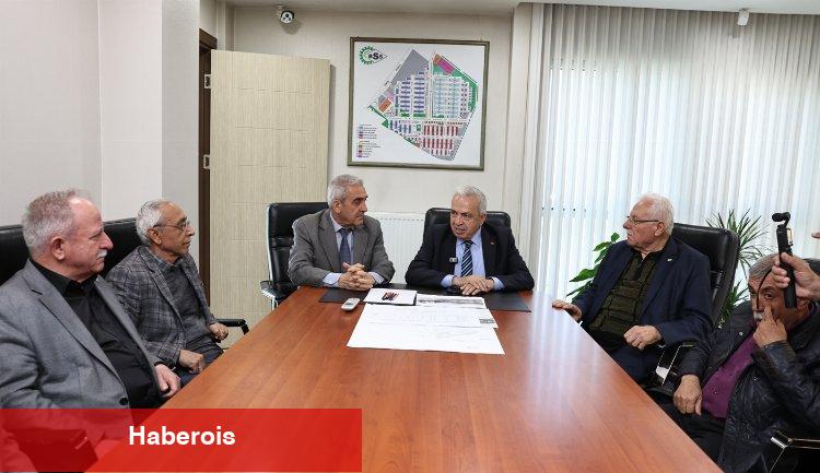 Şadi Özdemir Küçük Sanayi Sitesi’nde esnafı dinledi