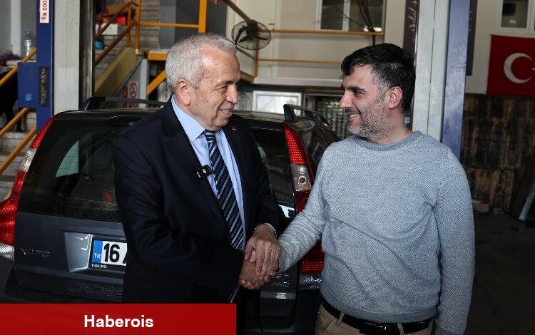 Şadi Özdemir Küçük Sanayi Sitesi’nde esnafı dinledi - Haberois Şadi Özdemir Küçük Sanayi Sitesi’nde esnafı dinledi