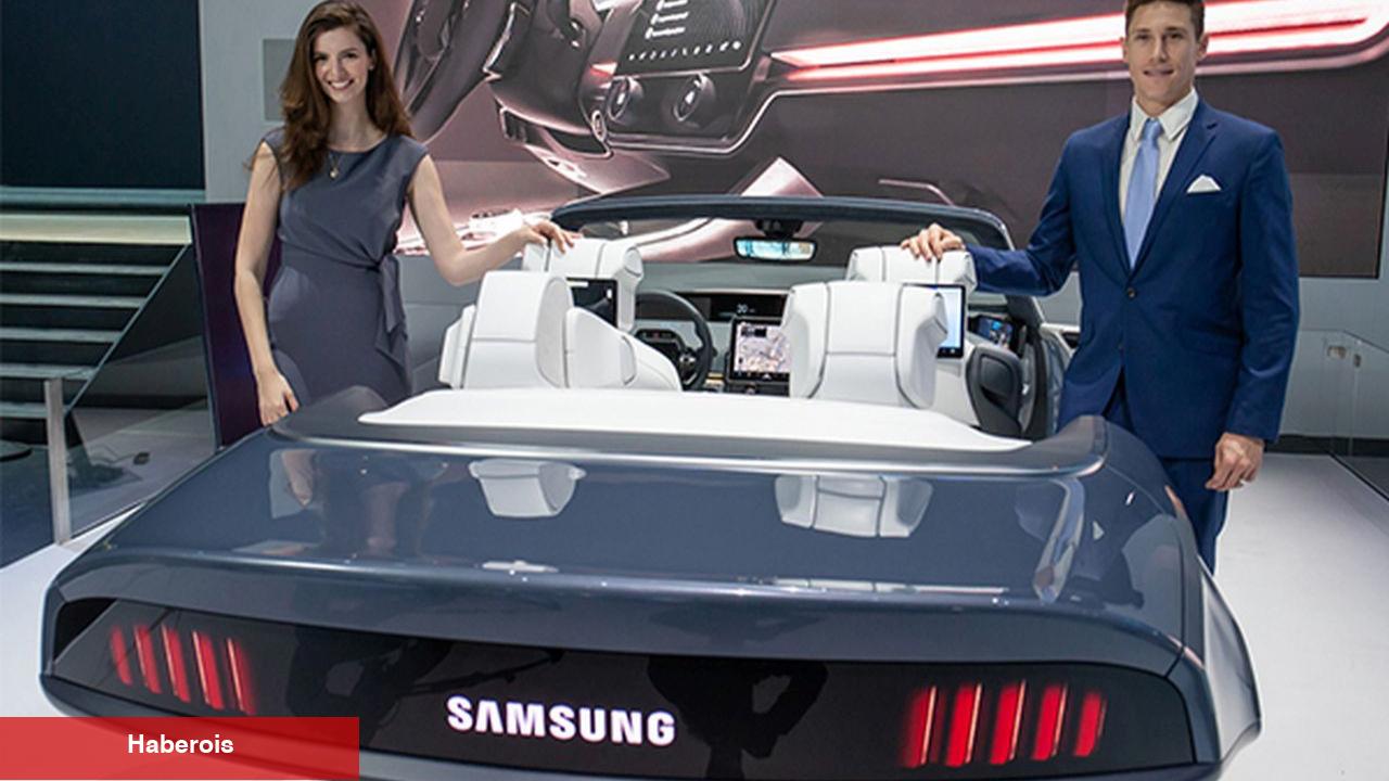 Samsung'dan Apple'a büyük çalım; araba pazarına giriyor