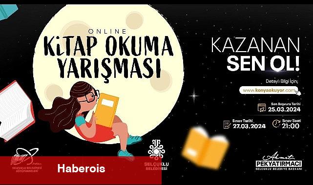 Selçuklu Belediyesi'nin geleneksel hale getirdiği ödüllü kitap okuma yarışmasının başvuruları devam ediyor - Haberois Selçuklu Belediyesi'nin geleneksel hale getirdiği ödüllü kitap okuma yarışmasının başvuruları devam ediyor