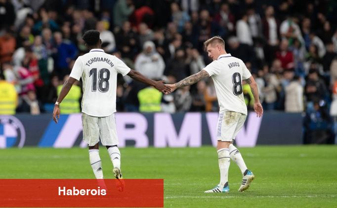 Tchouameni: "Kroos en güzellerden birisi"