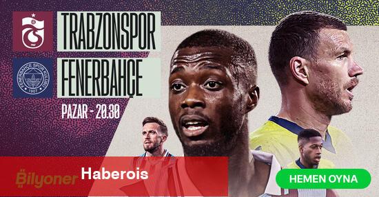 Trabzonspor - Fenerbahçe: Birinci 11'ler