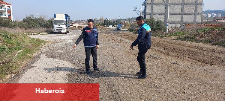 Turgutlu Fatih Sanayi Sitesi’nde yağmur suyu hattı çalışması