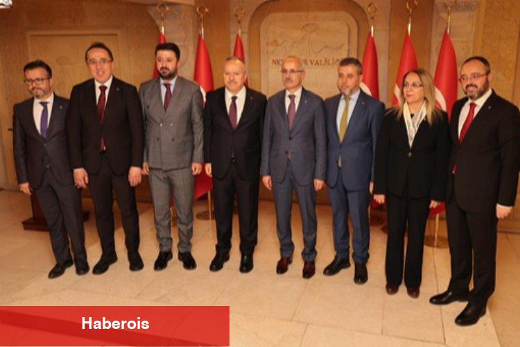 Ulaştırma ve Altyapı Bakanı Uraloğlu Nevşehir’de