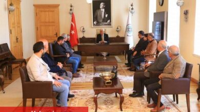 Üretim Kooperatiflerinden Başkan Gürün’e teşekkür ziyareti