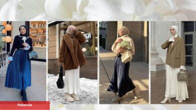 Uzun etek nasıl kombinlenir?Tesettür uzun etek üstüne ne giyilir?En şık pileli etek modelleri