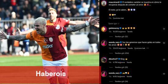Wanda Nara'dan Icardi paylaşımı!
