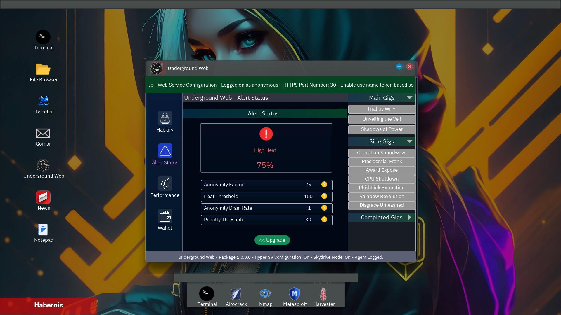 Yeni Bir Hacker'lık Tecrübesi: Anonymous Hacker Simulator - Haberois Yeni Bir Hacker'lık Tecrübesi: Anonymous Hacker Simulator