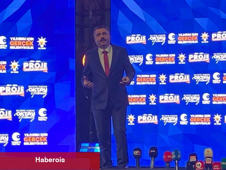 Yıldırım Belediye Başkan Adayı Oktay Yılmaz yeni projelerini tanıttı