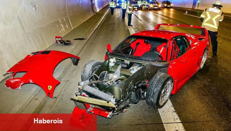 110 Milyon TL'lik, Sonlu Sayıda Üretilen Bir Ferrari F40, Bir Oto Galeri Çalışanı Tarafından Pert Edildi - Haberois 110 Milyon TL'lik, Sonlu Sayıda Üretilen Bir Ferrari F40, Bir Oto Galeri Çalışanı Tarafından Pert Edildi