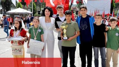 23 Nisan Ulusal Egemenlik ve Çocuk Bayramı Kınık'ta Coşkuyla Kutlandı
