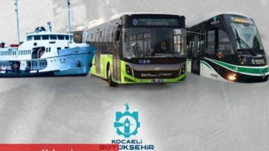 23 Nisan'da Kocaeli'de ulaşım ücretsiz