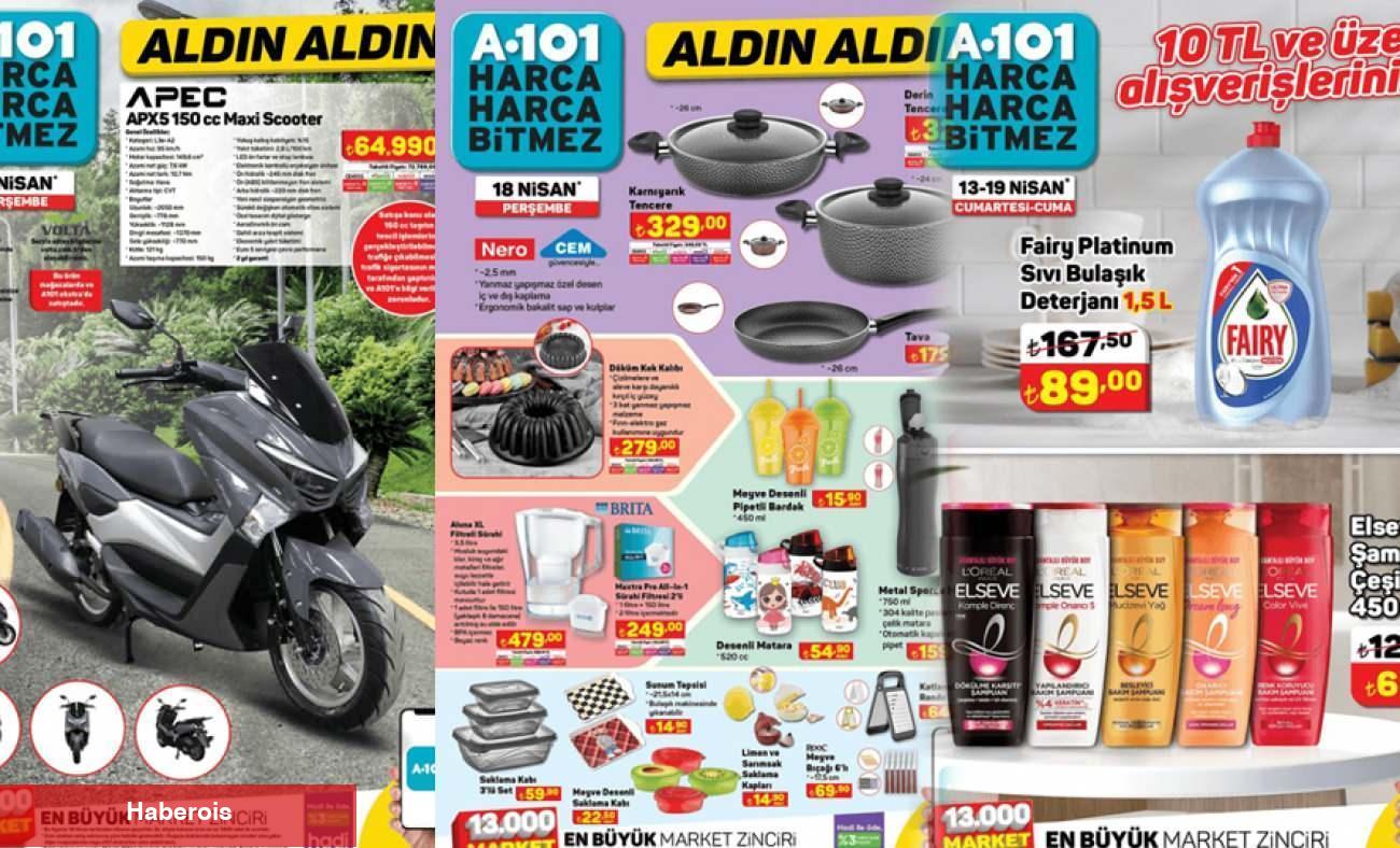 A101 13 - 19 Nisan 2024 indirimli eserleri açıklandı! İndirim Günleri Başlıyor
