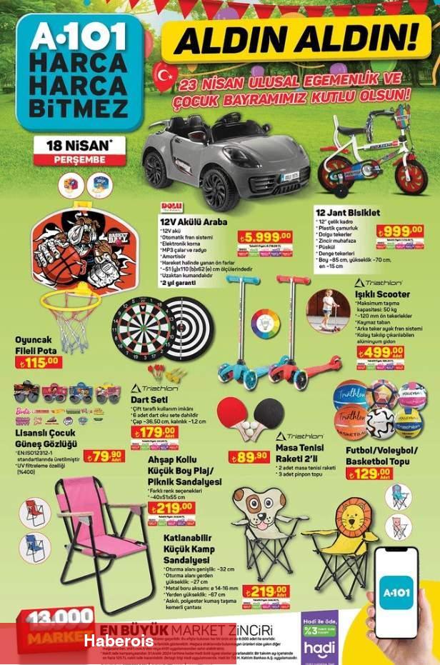 A101 13 - 19 Nisan 2024 indirimli eserleri açıklandı! İndirim Günleri Başlıyor