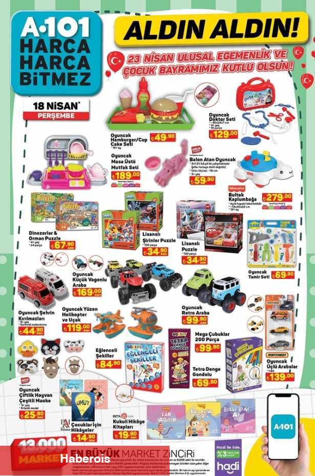 A101 13 - 19 Nisan 2024 indirimli eserleri açıklandı! İndirim Günleri Başlıyor