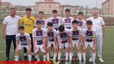 Akdağmadeni Gücü Spor U15 Liginde ilk maçına çıktı