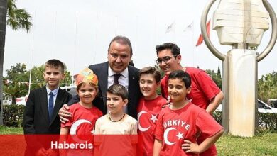 Antalya Büyükşehir Belediyesi 23 Nisan'ı coşkuyla kutladı