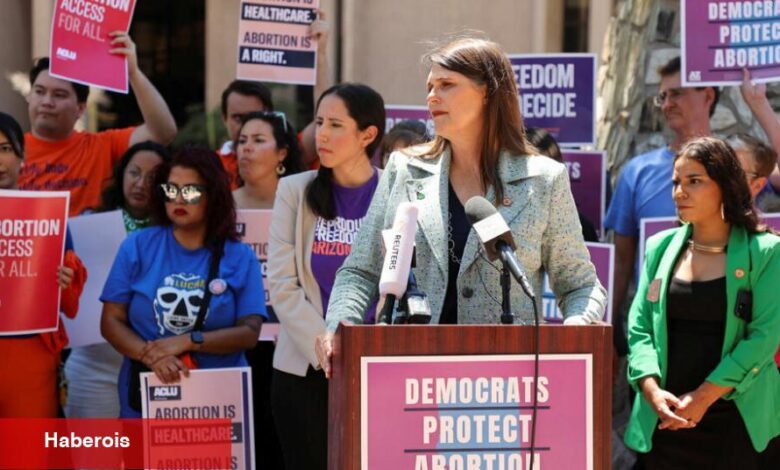 Arizona Demokratları 1864'teki Kürtaj Yasasını Kaldırmak İçin 3. Girişimi Düşünüyor - Haberois Arizona Demokratları 1864'teki Kürtaj Yasasını Kaldırmak İçin 3. Girişimi Düşünüyor
