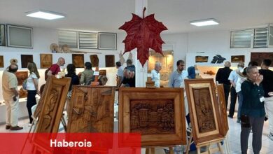 Aşir Güler ve kursiyerlerinden görülmeye değer sergi; Ahşaba hayat verdiler