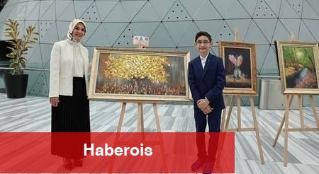 Bakan Göktaş, Şehit Polis Gül’ün Oğlu Talha’nın Sergisini Ziyaret Etti - Haberois Bakan Göktaş, Şehit Polis Gül’ün Oğlu Talha’nın Sergisini Ziyaret Etti