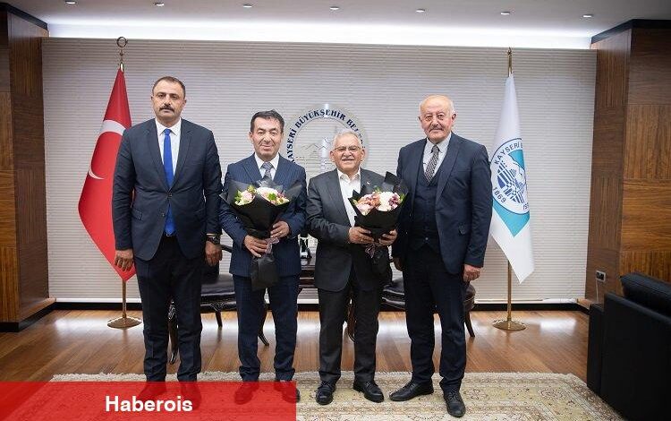 Başkan Büyükkılıç, Cumhur İttifakı Belediye Başkanlarını ağırladı - Haberois Başkan Büyükkılıç, Cumhur İttifakı Belediye Başkanlarını ağırladı