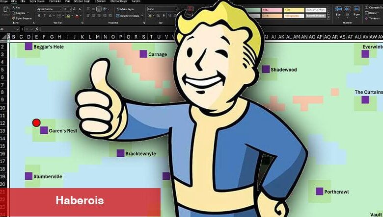 Bir YouTuber, Excel Üzerinde Çalışan Bir Fallout RPG Oyunu Yaptı: Siz de İndirebilirsiniz - Haberois Bir YouTuber, Excel Üzerinde Çalışan Bir Fallout RPG Oyunu Yaptı: Siz de İndirebilirsiniz