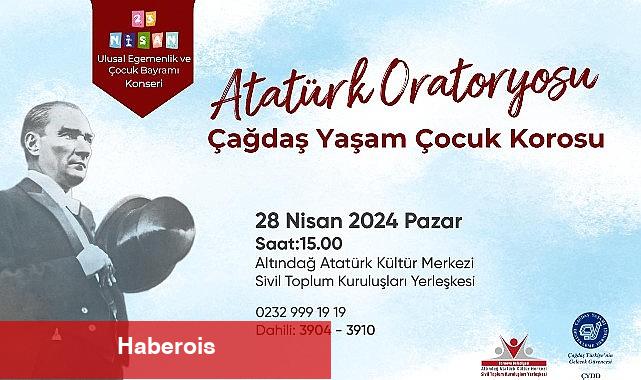 Bornova'da Atatürk Oratoryosu heyecanı - Haberois Bornova'da Atatürk Oratoryosu heyecanı