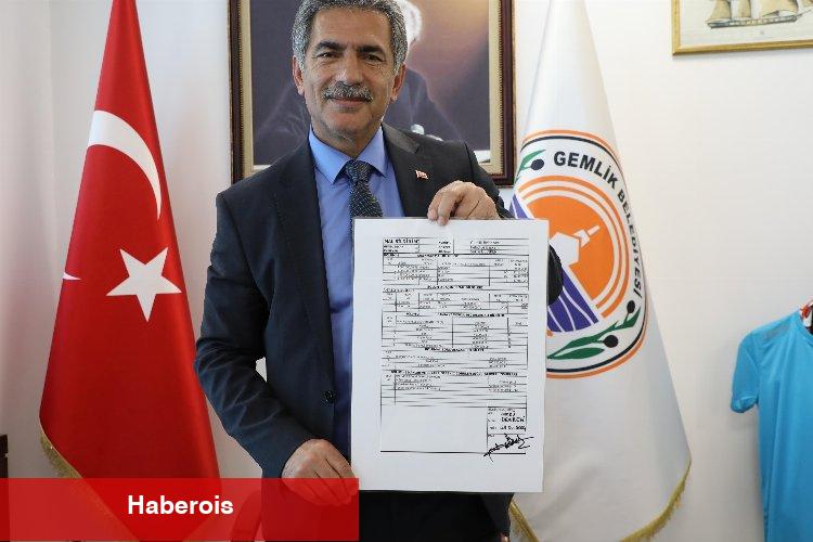 Bursa Gemlik'te Başkan deviren mal varlığını açıkladı