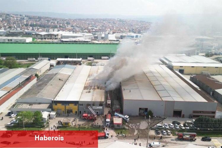 Bursa İnegöl'deki yangın kontrol altında