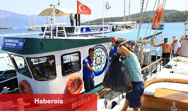 Büyükşehir Bayram Tatilinde Teknelerden Atık Toplamaya Devam Etti - Haberois Büyükşehir Bayram Tatilinde Teknelerden Atık Toplamaya Devam Etti