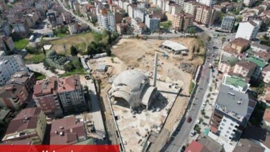 Çayırova kent meydanında çalışmalar sürüyor