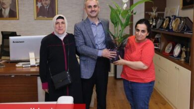 Çayırovalılardan Başkan Çiftçi’ye hayırlı olsun ziyareti