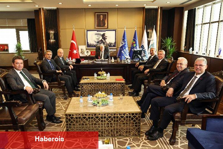 CHP’li belediye başkanlarından Bursa protokolüne ziyaret